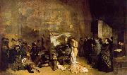 Gustave Courbet The Artist Studio Spain oil painting artist